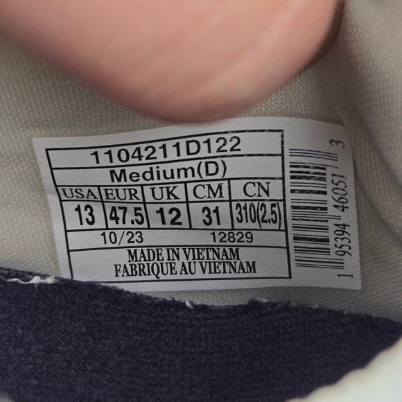 Brooks Glycerin StealthFit 21 White Marshmallow Blue Gym Running Shoe Mens 13 D - Picture 13 of 13